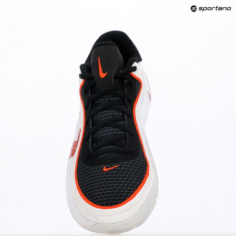 Herren-Basketballschuhe Nike Precision 8 Low black/white/picante red 11