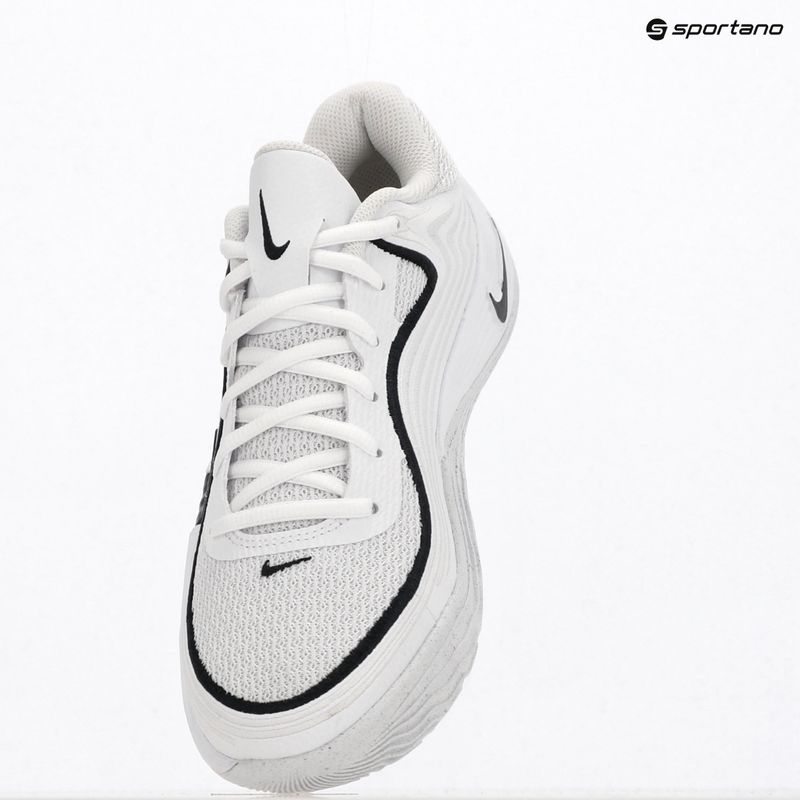 Herren-Basketballschuhe Nike Precision 8 Low white/black/black 9