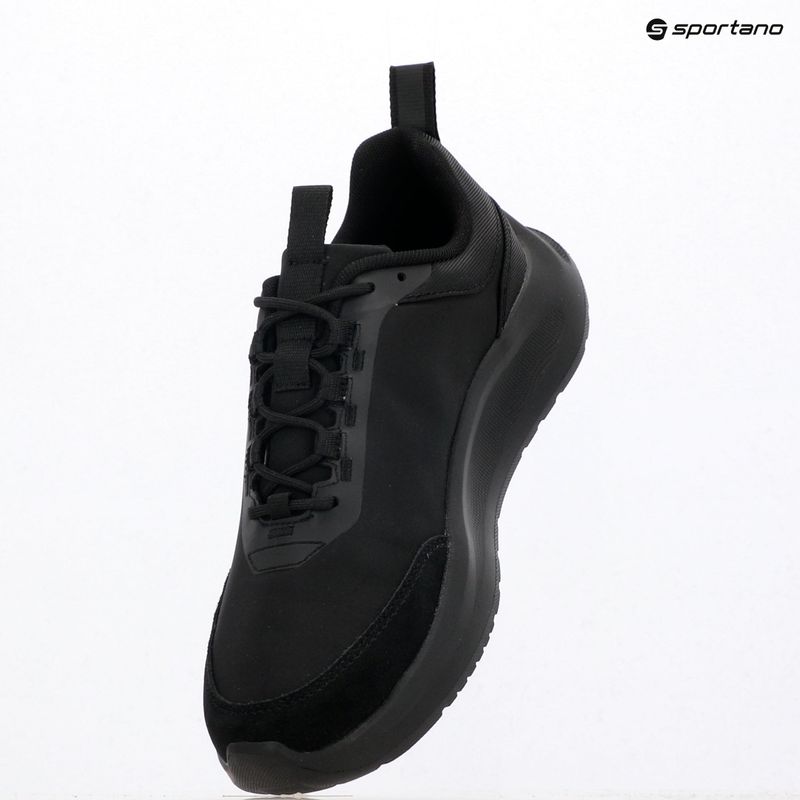 Herren Schuhe Calvin Klein HM0HM02342 Light Eva Runn Essential Laceup Nylon Suede triple black 9