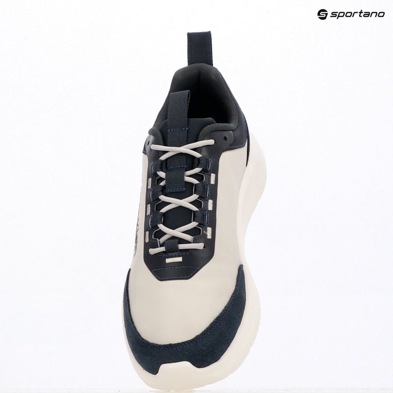 Herren Schuhe Calvin Klein HM0HM02342 Light Eva Runn Essential Laceup Nylon Suede calvin navy/light grey 9