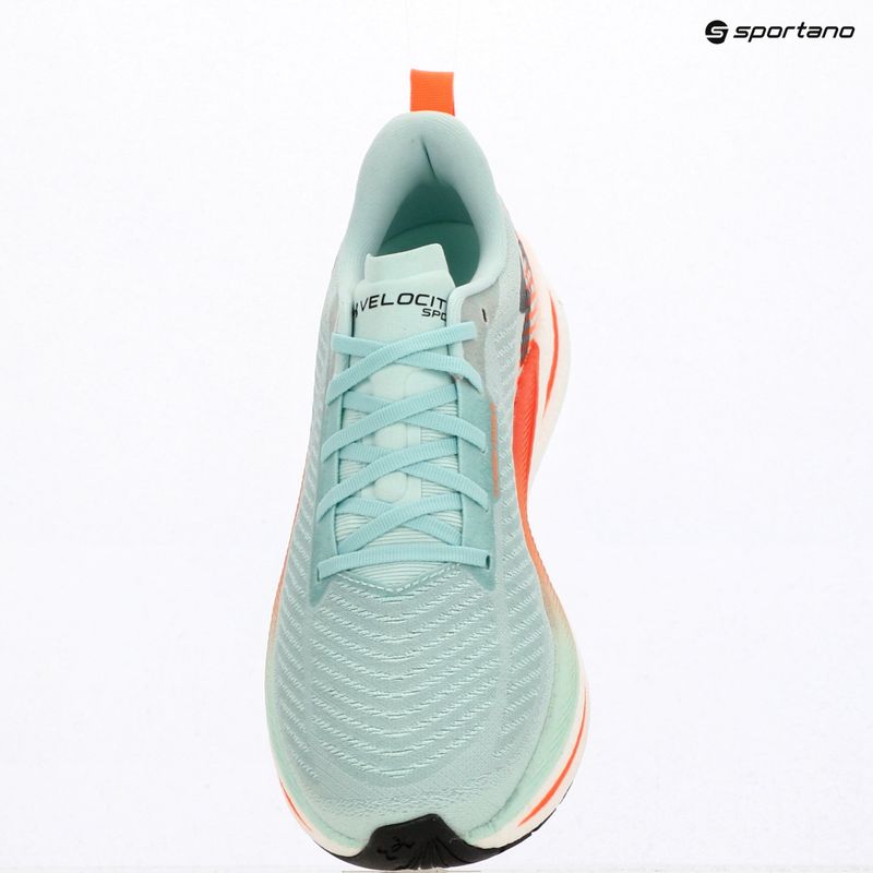 Laufschuhe für Herren Under Armour Velociti SPD refresh mint/electric tangerine/mod gray 9