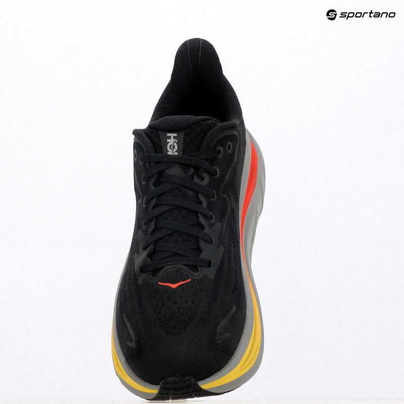 Herren-Laufschuhe HOKA Clifton 10 black/grey 9