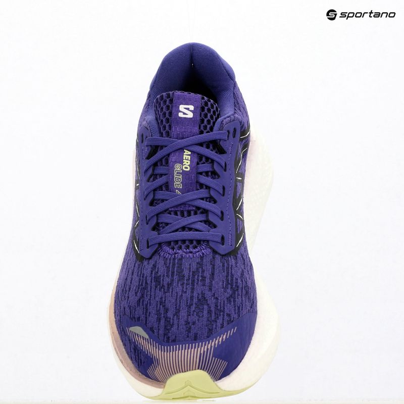 Damen-Laufschuhe Salomon Aero Glide 4 deep blue/white/butterfly 9