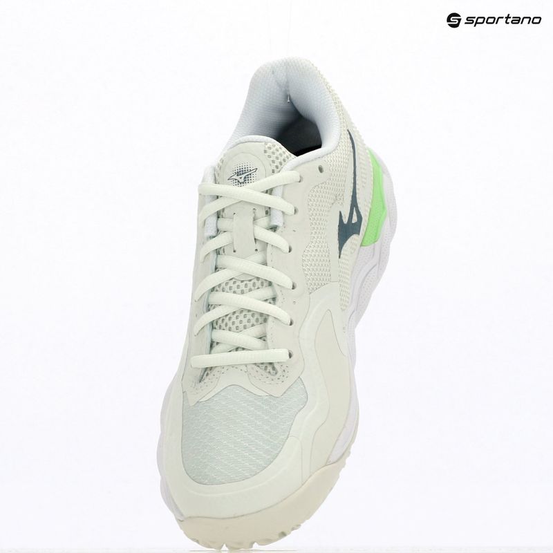 Damen Padel-Schuhe Mizuno Wave Enforce Court Padel phantom green/white/glowing ap 9