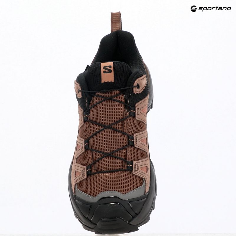 Trekkingschuhe Damen Salomon X ULTRA 360 LTR GTX cognac/peppercorn/black 15