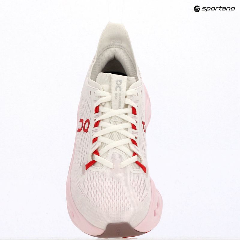 Damen-Laufschuhe On Cloudsurfer Max ivory/peony 9