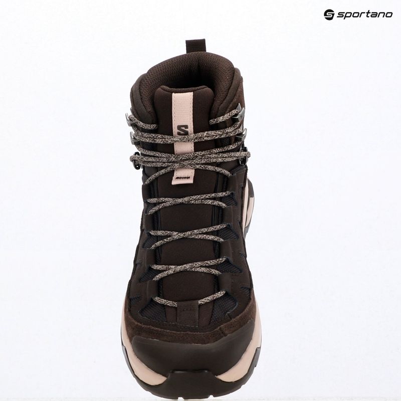 Trekkingschuhe Damen Salomon Quest Echo GTX blkcof/shadow/blac 10