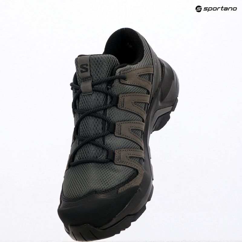 Trekkingschuhe Herren Salomon X-Adventure Recon Waterproof asphalt/castlerock 11