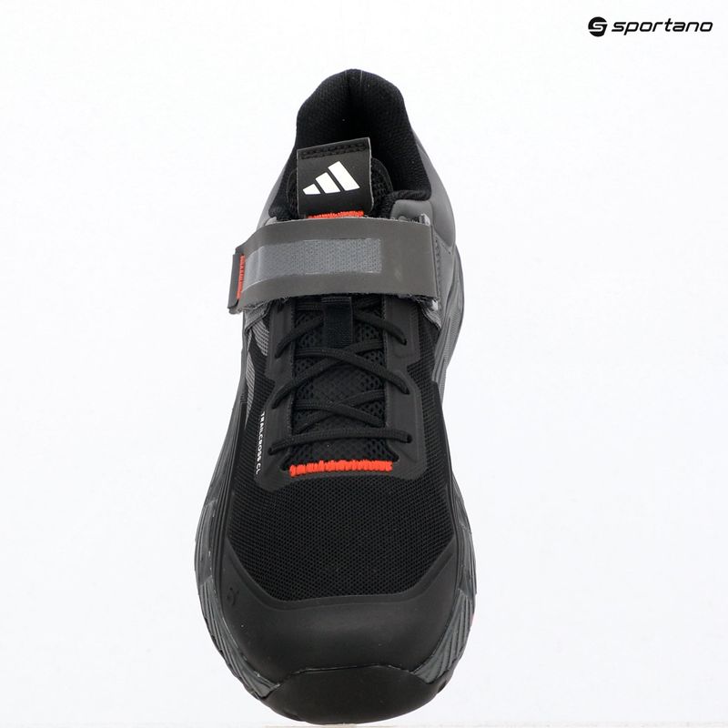 Fahrradschuhe MTB Herren adidas FIVE TEN Trailcross Clip In core black/grey three/red 9