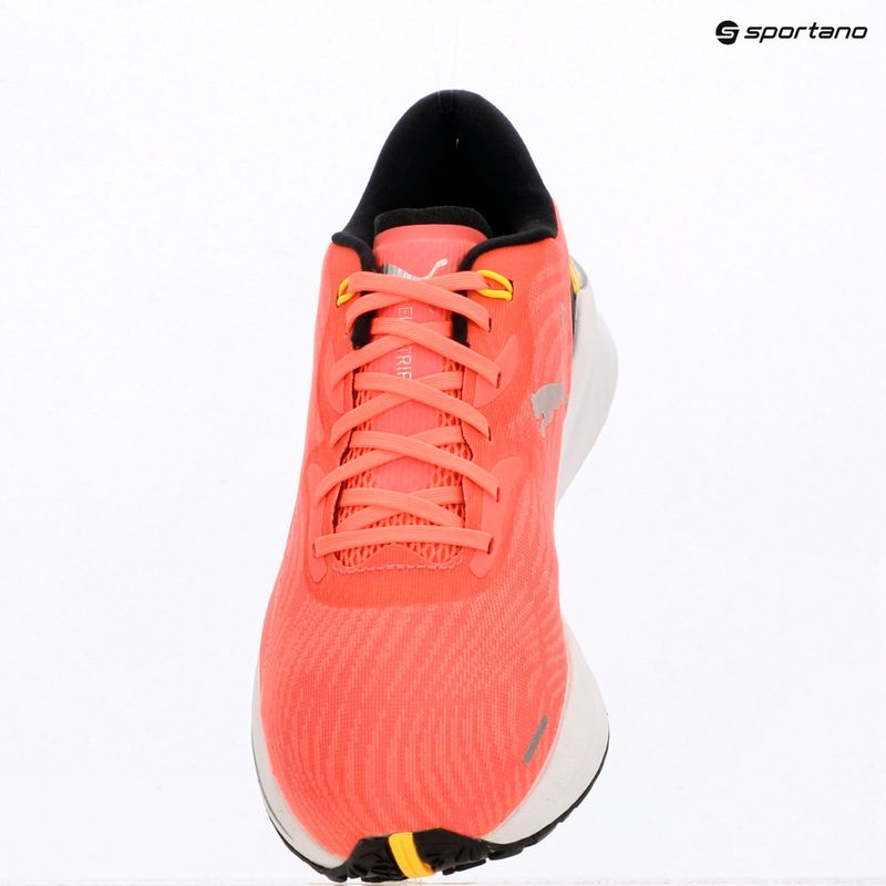 Laufschuhe für Damen Puma Electrify Nitro 2 sunset glow/black/silver 9