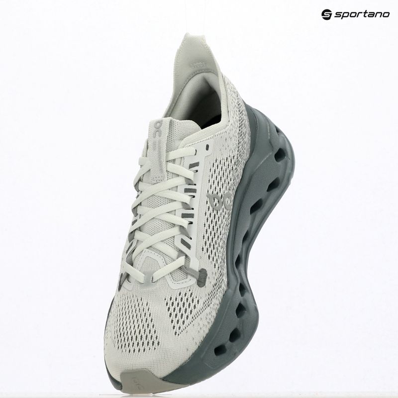 Herren-Laufschuhe On Cloudsurfer Max iceberg/olive 8