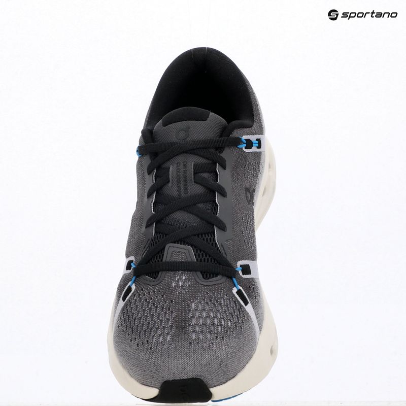 Damen-Laufschuhe On Cloudsurfer 2 Wide black/malibu 8