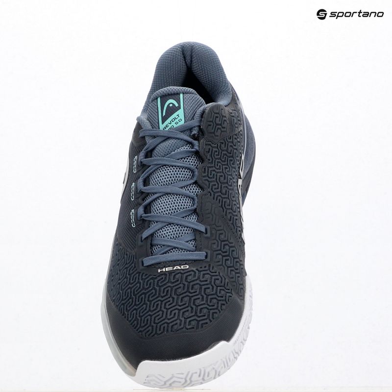 Herren-Tennisschuhe HEAD Revolt Pro 5.0 blueberry/teal 10
