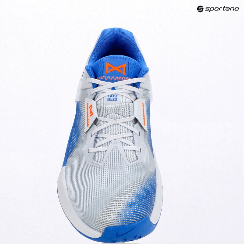 Herren Trainingsschuhe Nike Metcon 10 football grey/blue crystal/midnight navy 10