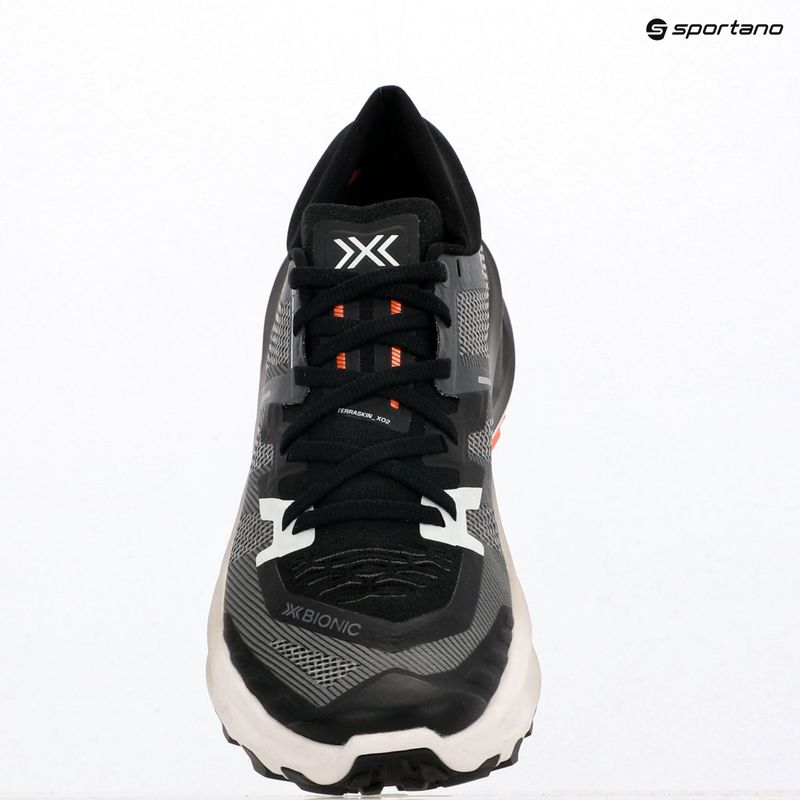 Laufschuhe + Socken X-Bionic Terraskin X01 x black/x white 10