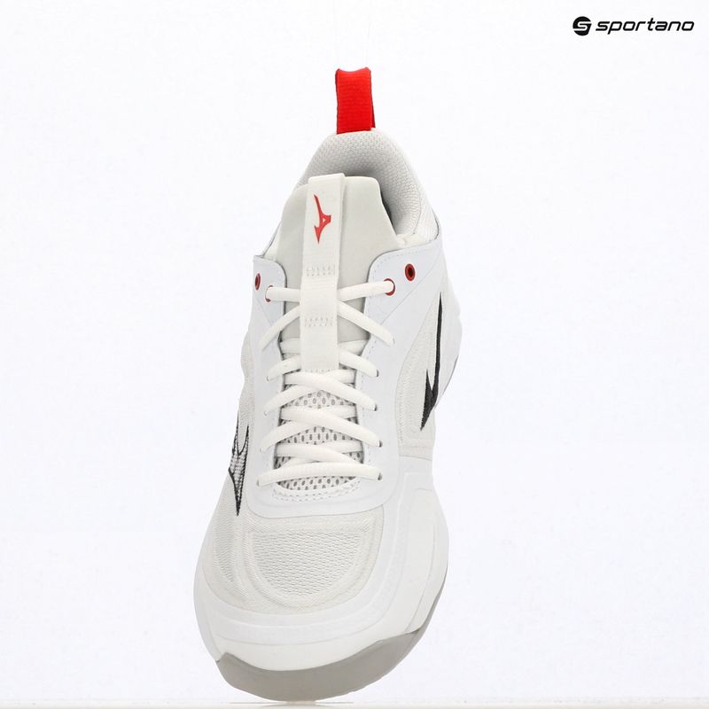 Volleyballschuhe Mizuno Wave Luminous 3 White/Black/Fiery Red 4