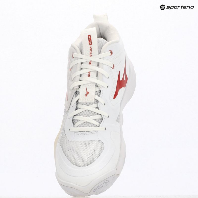 Damen-Volleyballschuhe  Mizuno Wave Momentum Elite Mid white/rose elegance/lava falls 4