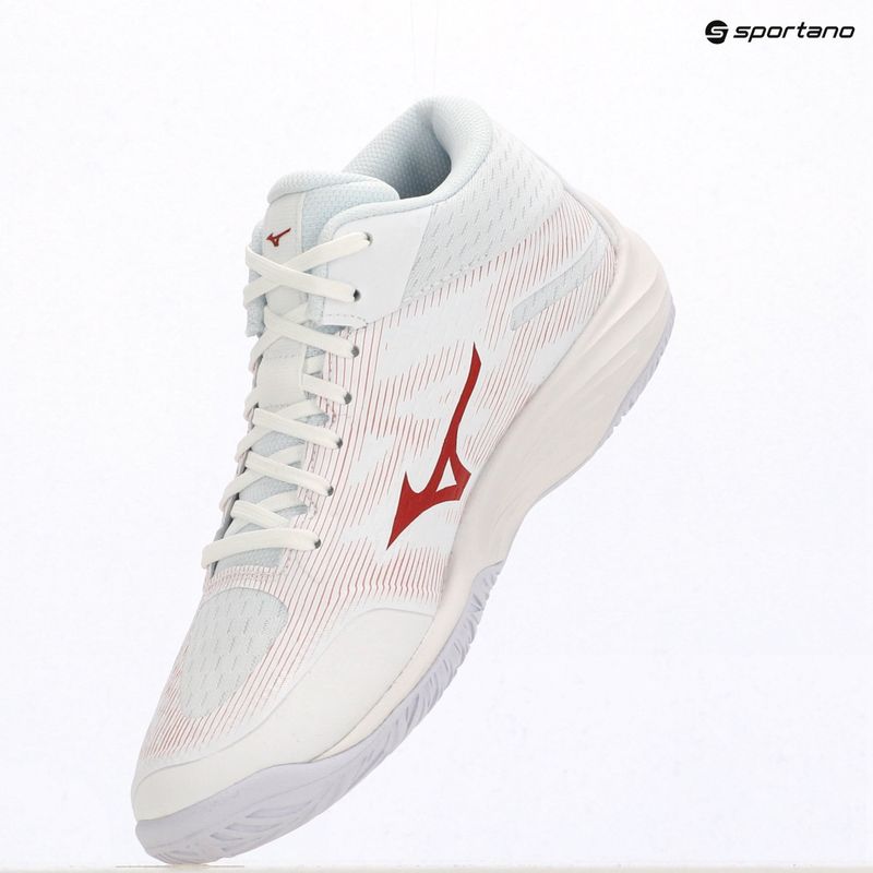 Damen-Volleyballschuhe Mizuno Lightning Select Mid white/rose elegance/lava falls 4