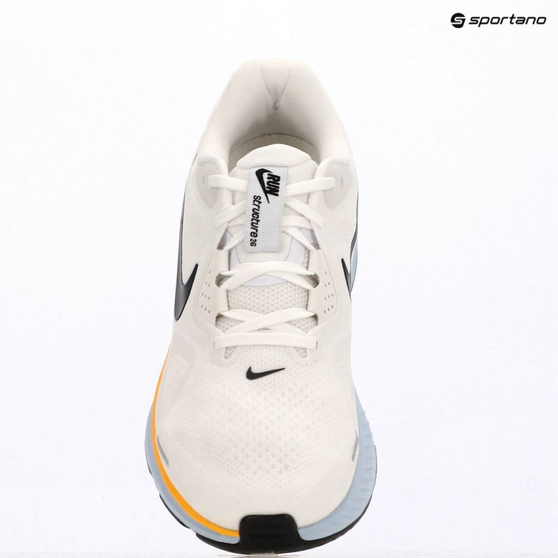 Herren-Laufschuhe Nike Structure 26 white/hydrogen blue/total orange/black 7