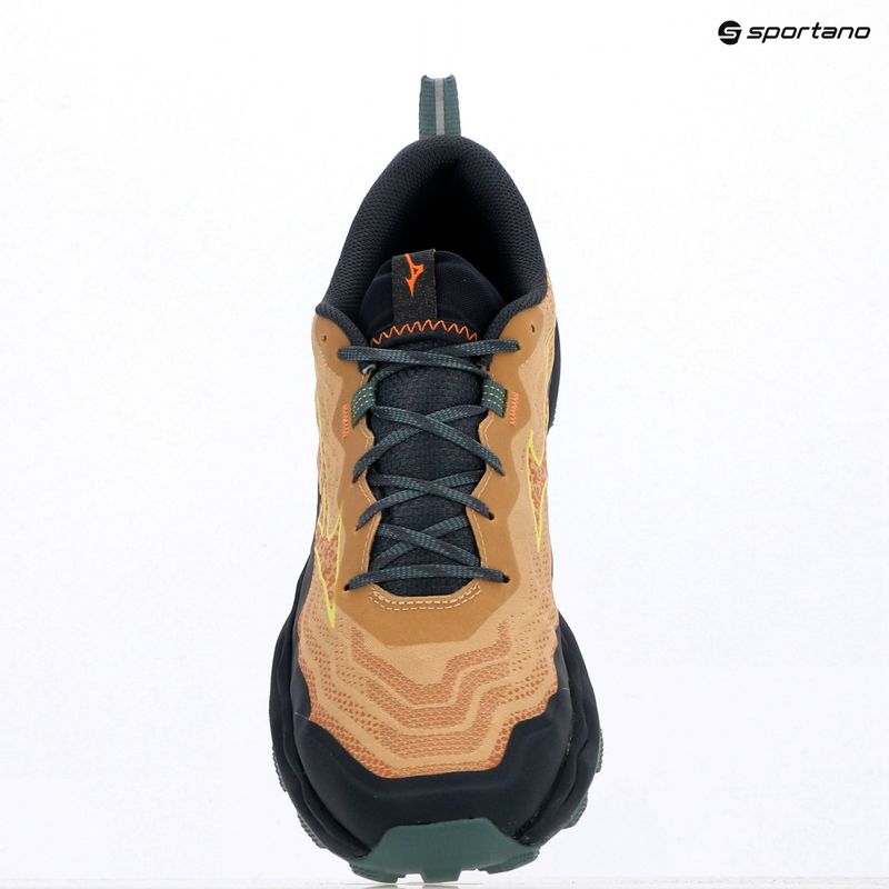 Herren-Laufschuhe Mizuno Wave Daichi 9 sunburn/fortune yellow/north atlantic 4