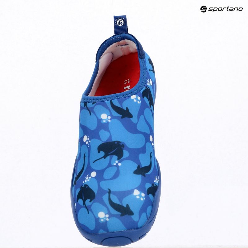 Kinderschuhe für Wasser Reima Lean sparkly blue 8