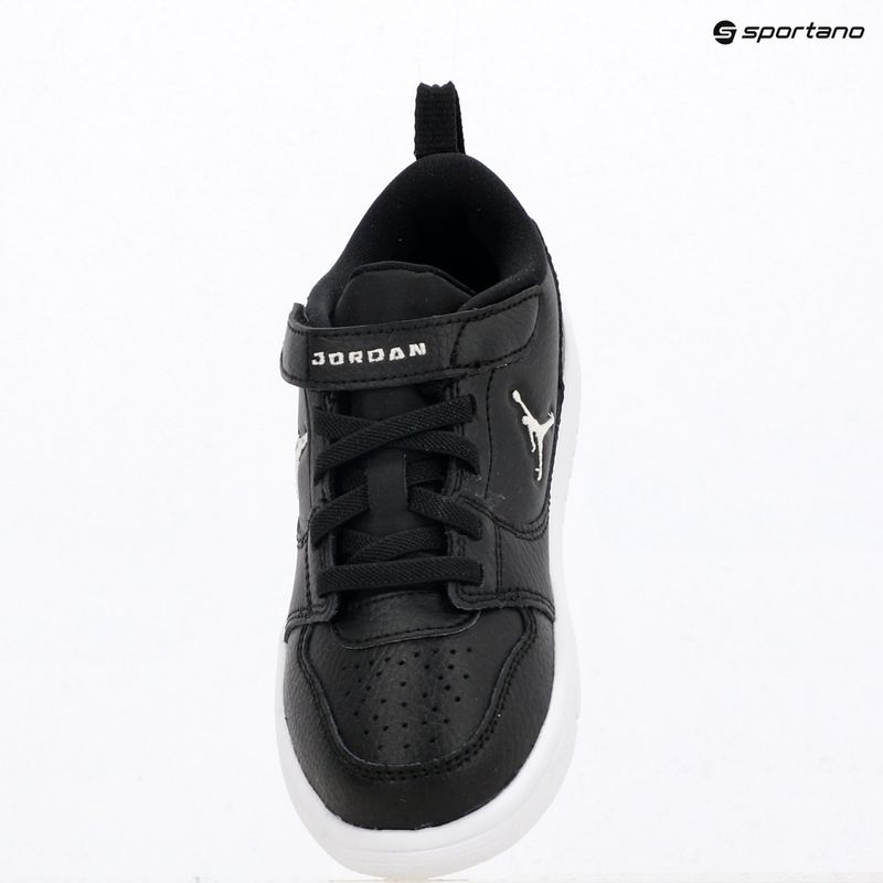 Kinderschuhe Nike Jordan Court Connect Low black/white 6