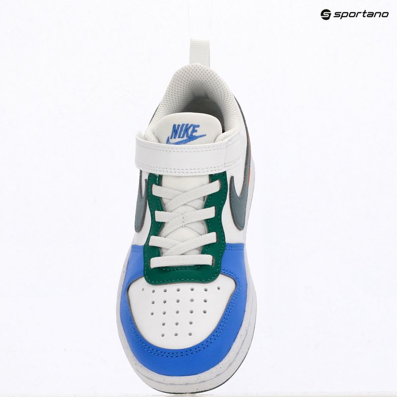 Kinderschuhe Nike Court Borough Low Recraft white/malachite/mineral slate 6