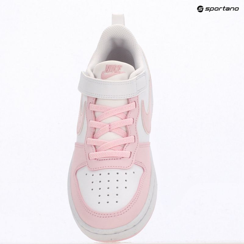 Kinderschuhe Nike Court Borough Low Recraft white/pink foam 6