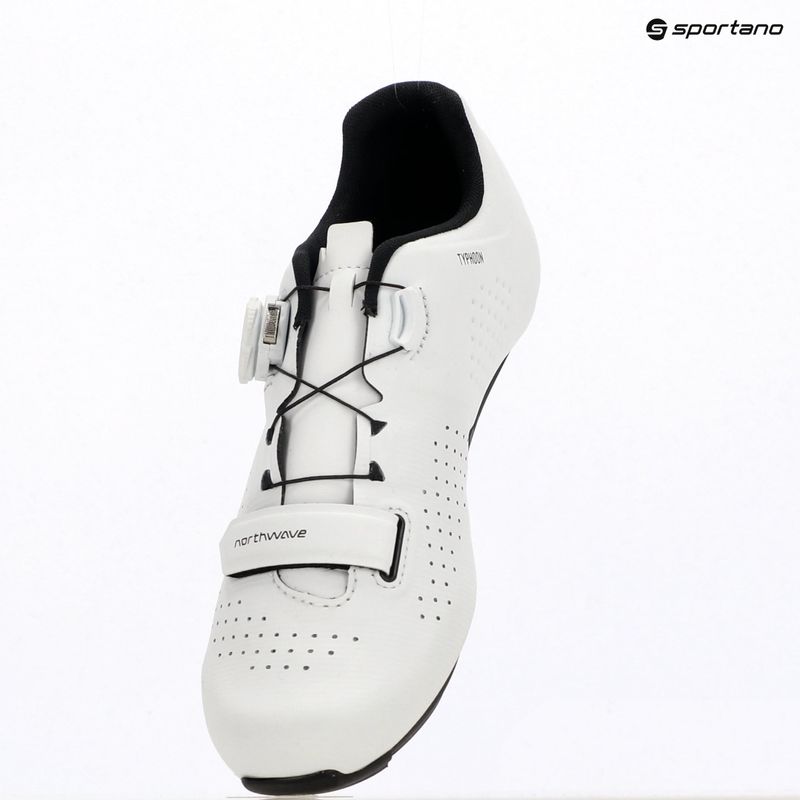 Rennradschuhe Herren Northwave Typhoon white 5