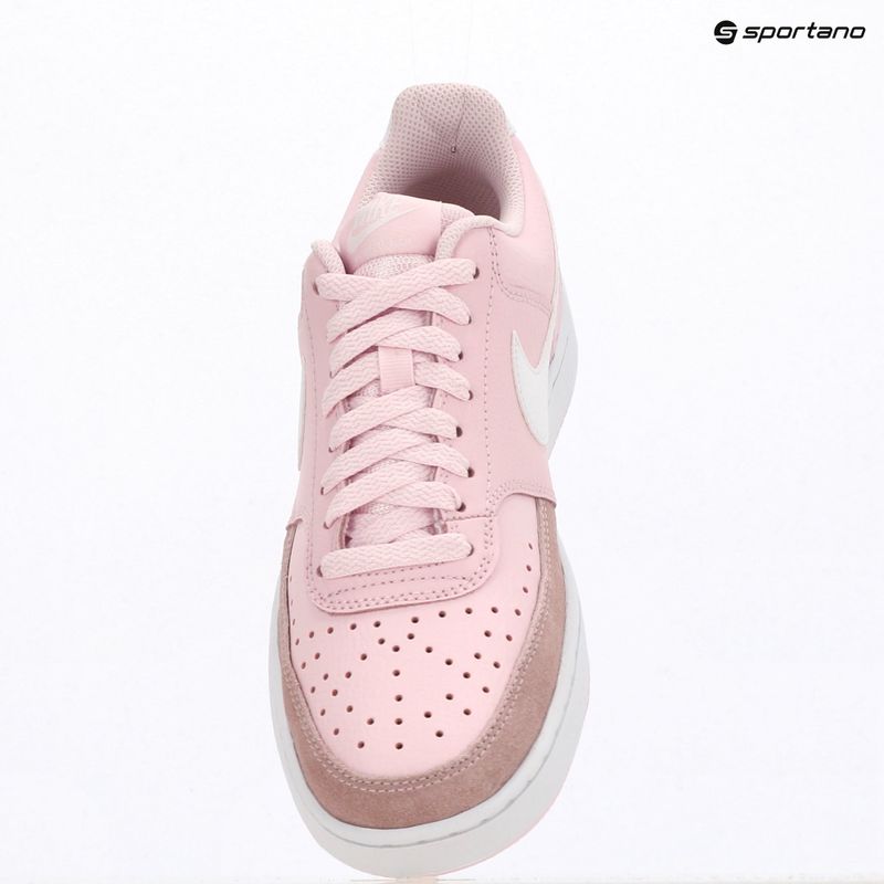 Damen-Schuhe Nike Court Vision Low Suede pink foam/white 6