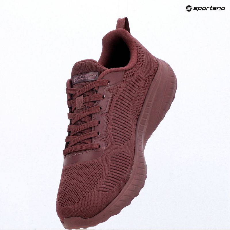 Damenschuhe SKECHERS Bobs Squad Chaos Face Off purple 10
