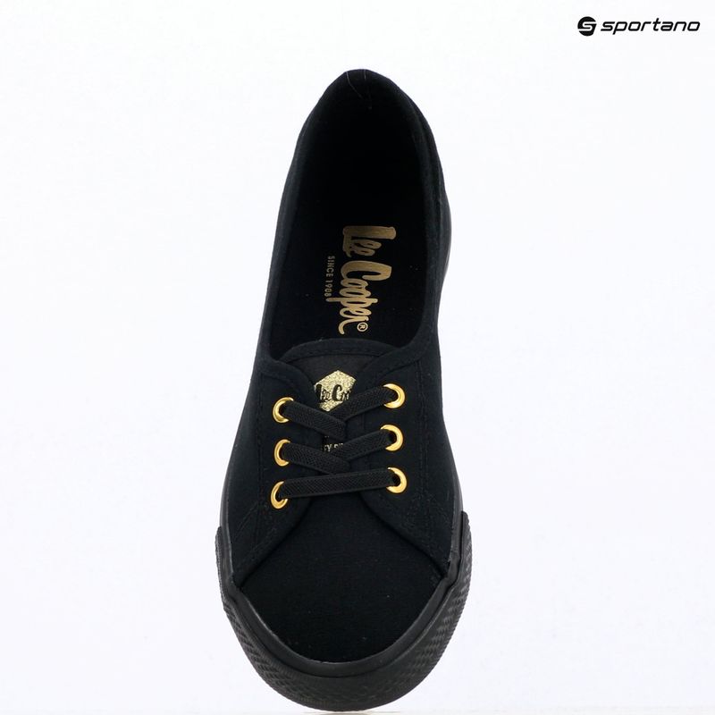 Damen-Sneaker Lee Cooper LCW-26-02-4045LA black/gold 9
