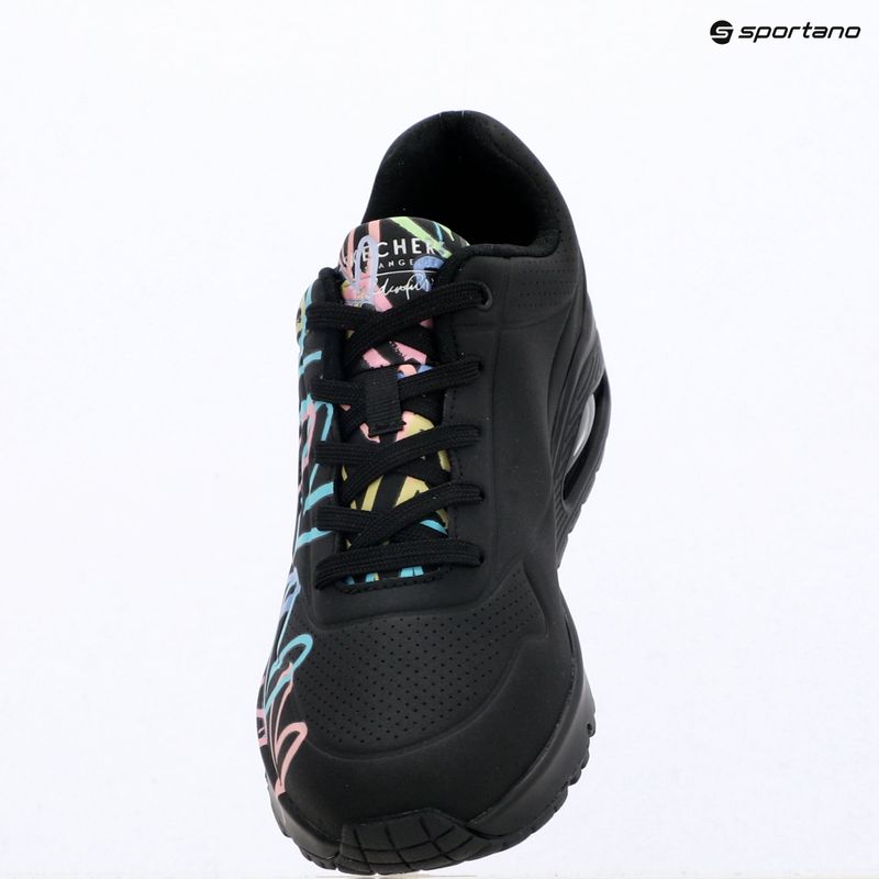 Damenschuhe SKECHERS JGoldcrown Uno Spread The Love black 11