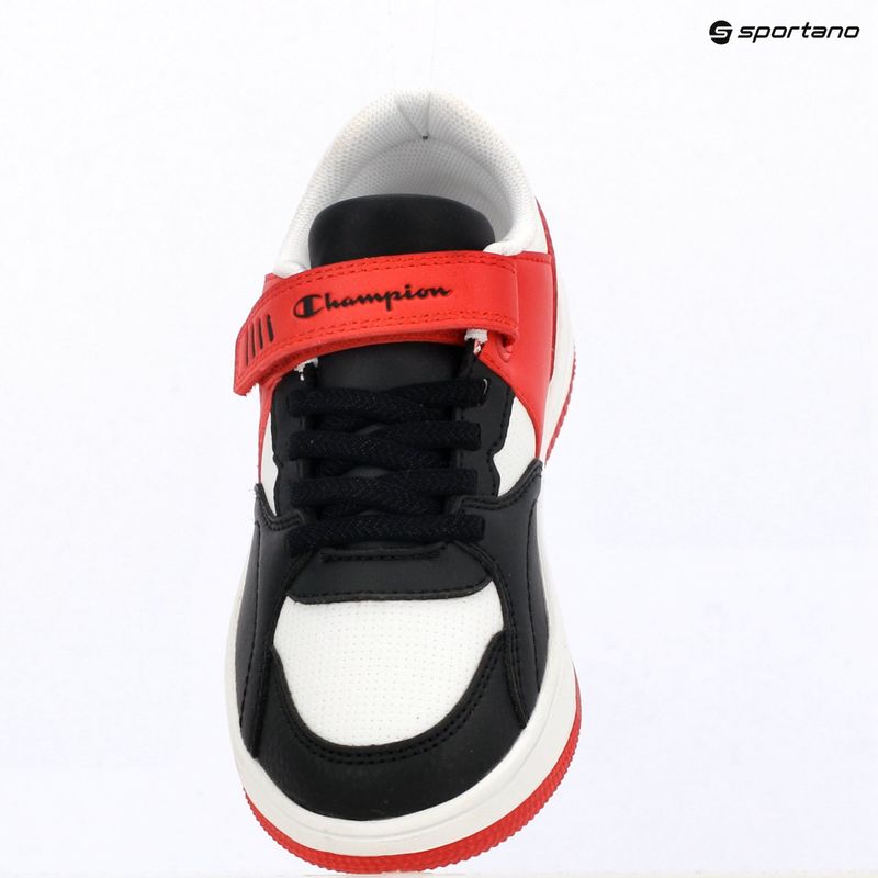 Kinderschuhe Champion RD25 Low B PS Low Cut white/red oxide/black 9