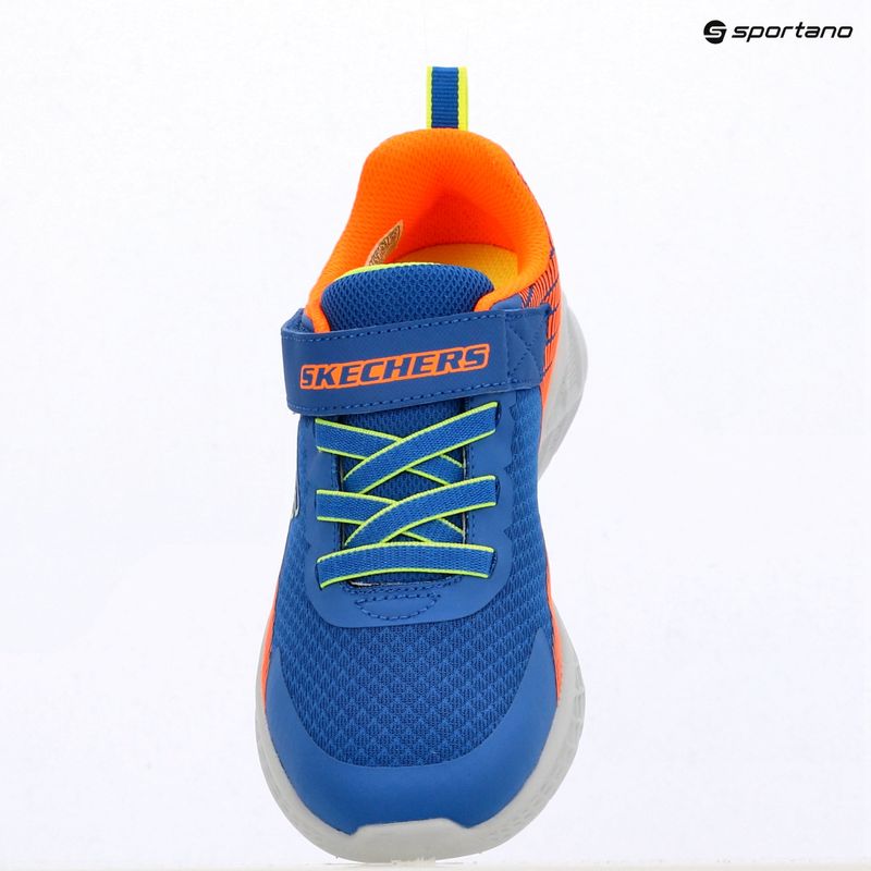 Kinderschuhe SKECHERS Microspec II Zovrix blue 11