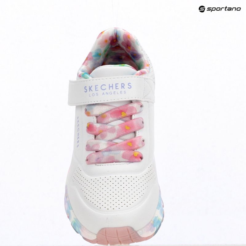 Kinderschuhe SKECHERS Uno Gen1 Fresh Blooms white 11