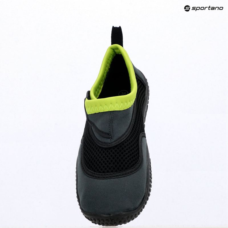 Wasserschuhe arena Watershoes dark grey/lime 6