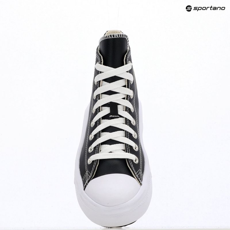 Damen-Turnschuhe Converse Chuck Taylor All Star Move Platform Leather black 9