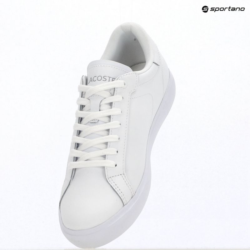 Damenschuhe Lacoste Powercourt white/white 9