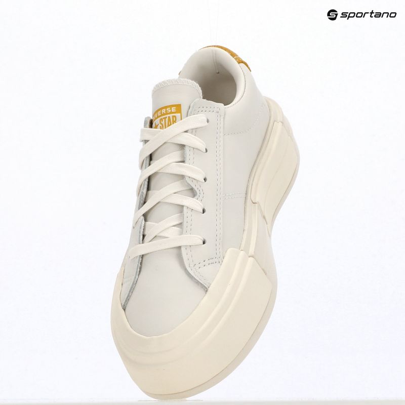 Damen-Turnschuhe Converse Chuck Taylor All Star Cruise Leather vintage white/yellow 9