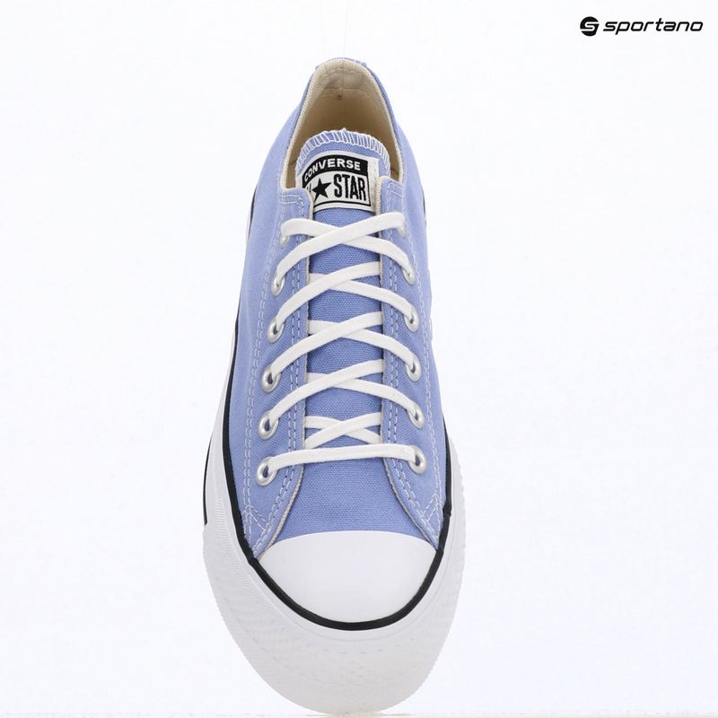 Damen-Turnschuhe Converse Chuck Taylor All Star Lift Platform very peri/white/black 9