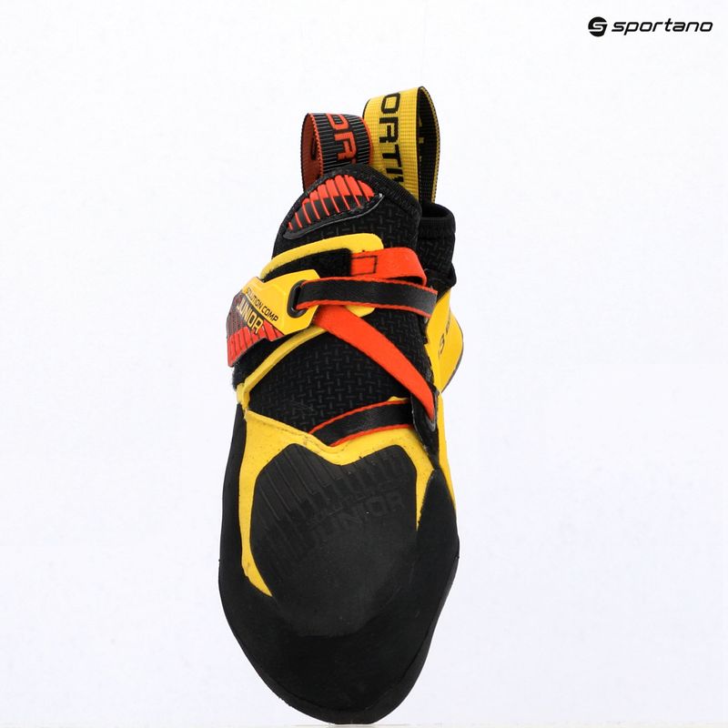 Kletterschuhe für Kinder La Sportiva Solution Comp yellow/black 8