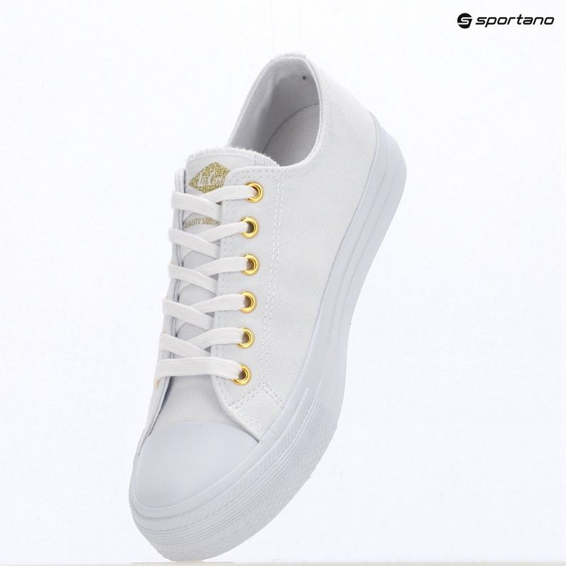 Damen-Sneaker Lee Cooper LCW-26-02-4056LA white/gold 11