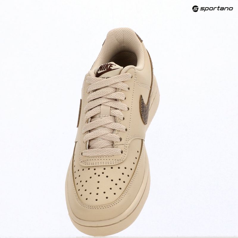 Damen-Schuhe Nike Court Vision Low Premium sanddrift/black/british khaki 14