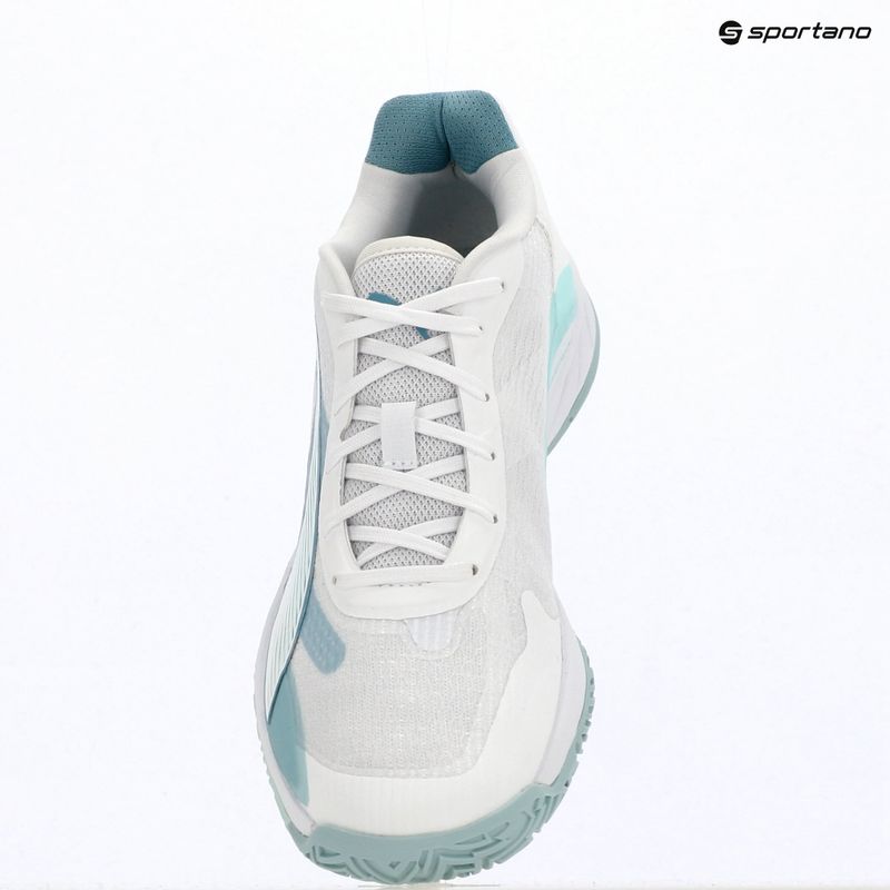 Handballschuhe PUMA Accelerate Pro 4 Game On puma white/baltic sea blue/fresh water 9