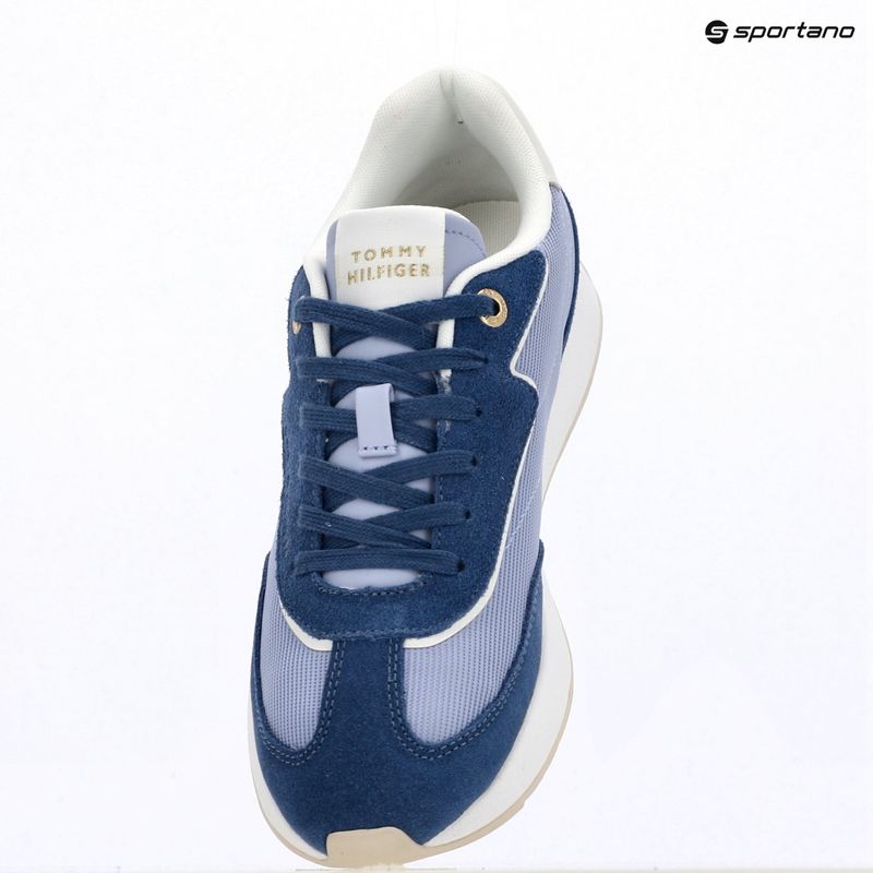 Damen-Schuhe Tommy Hilfiger Retro Runner Mix stardust blue 9