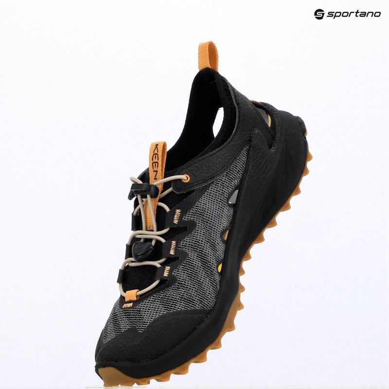 Damensandalen KEEN Zionic Adv black/oak buff 9