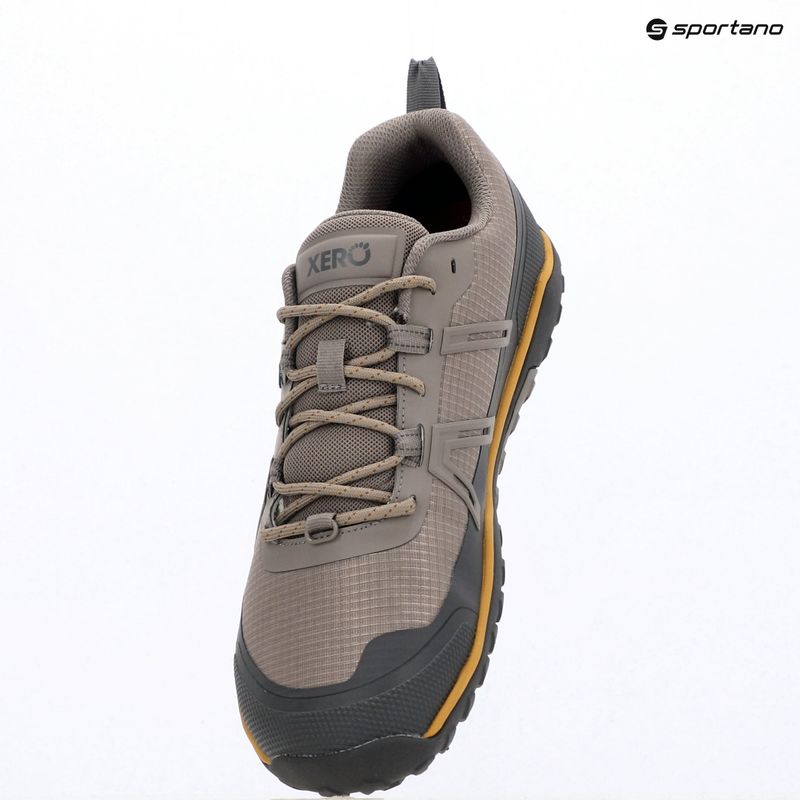Barfußschuhe für Herren Xero Shoes Scrambler Trail Low WP driftwood/asphalt 9