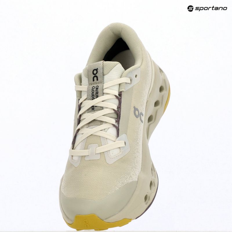 Damen-Laufschuhe On Running Cloudsurfer Trail 2 Waterproof ghost/chalk 16
