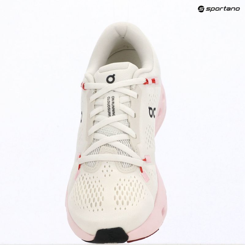 Damen-Laufschuhe On Cloudsurfer 2 ivory/peony 9